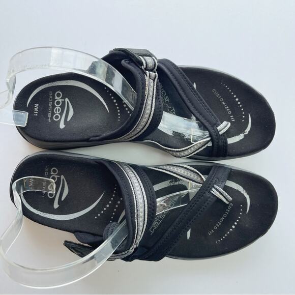 ABEO Bio System Topanga Black Orthotic Sandals - Picture 3 of 9